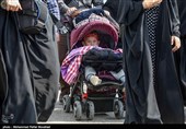 حضور کودکان در پیاده روی اربعین حسینی