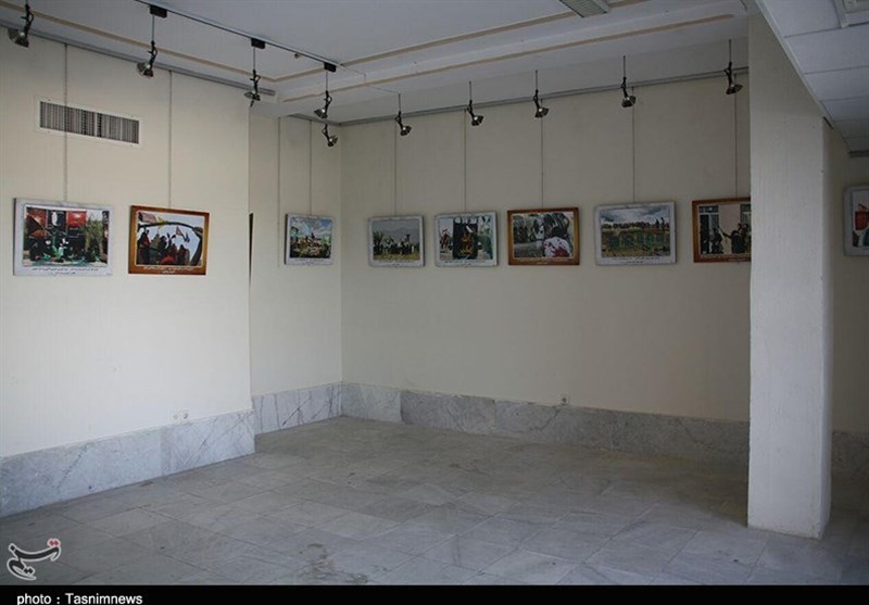 نمایشگاه عکس عاشورایی ده زیار کرمان در راور
