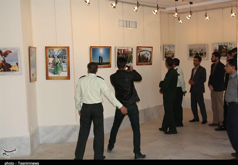 نمایشگاه عکس عاشورایی ده زیار کرمان در راور