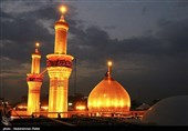 Shrine of Imam Hussein (AS) in Karbala Packed with Pilgrims