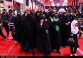 Shrine of Imam Hussein (AS) in Karbala Packed with Pilgrims