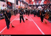 Shrine of Imam Hussein (AS) in Karbala Packed with Pilgrims
