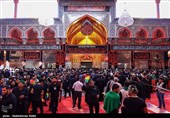 Shrine of Imam Hussein (AS) in Karbala Packed with Pilgrims