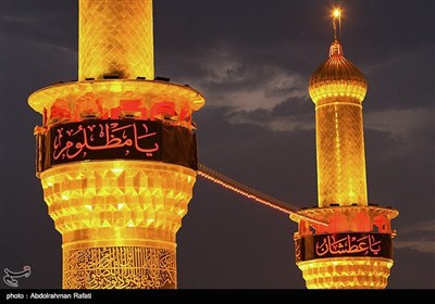 Shrine of Imam Hussein (AS) in Karbala Packed with Pilgrims