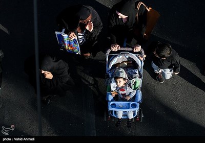 Massive Procession Staged in Tehran Streets on Arbaeen