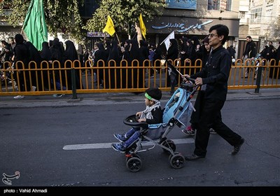 Massive Procession Staged in Tehran Streets on Arbaeen