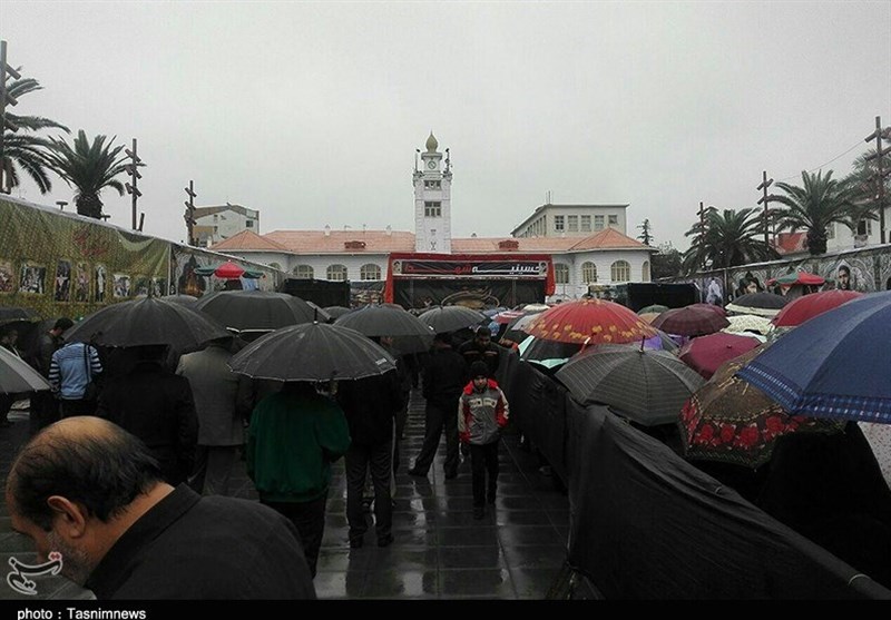 مراسم اربعین حسینی در رشت