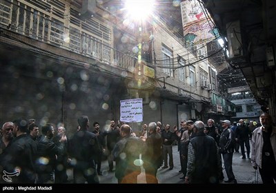 بازار تهران در روز اربعین حسینی (ع)