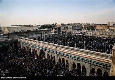 راهپیمایی جاماندگان اربعین حسینی - حرم حضرت عبدالعظیم (ع)