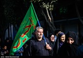 راهپیمایی جاماندگان اربعین حسینی - حرم حضرت عبدالعظیم (ع)