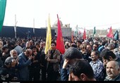 تجمع بزرگ عزاداران اربعین در سمنان به روایت تصویر