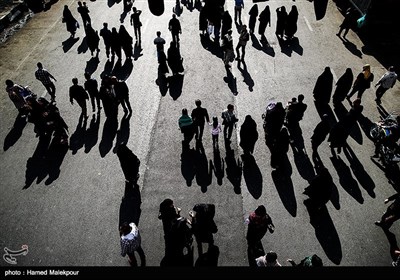 راهپیمایی جاماندگان اربعین حسینی در تهران