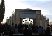 اجرای تعزیه گروه ده زیار در گلزار شهدای کرمان