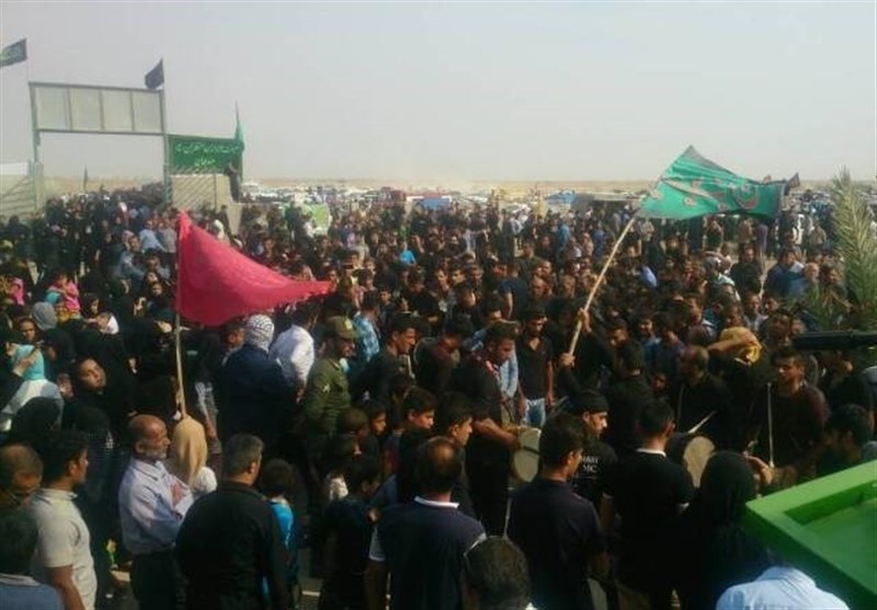 مراسم اربعین حسینی در امامزاده میرنعمان هندیجان برگزار شد + تصاویر