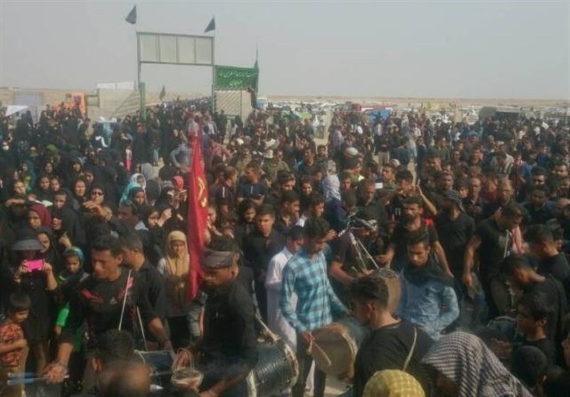 مراسم اربعین حسینی در امامزاده میرنعمان هندیجان