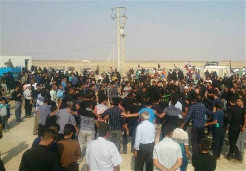 مراسم اربعین حسینی در امامزاده میرنعمان هندیجان