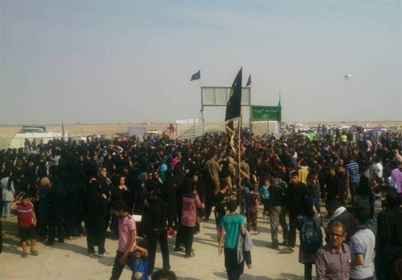 مراسم اربعین حسینی در امامزاده میرنعمان هندیجان