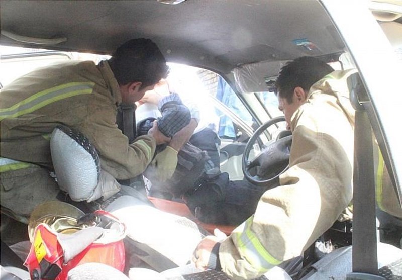 تصادف در جاده بیرانشهر 7 مصدوم برجای گذاشت