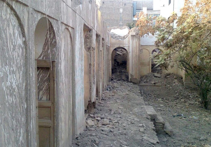 خانه تاریخی سلامتی‌ها در قم تخریب شد