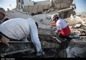 مصدومان و جانباختگان زلزله در سرپل‌ذهاب - کرمانشاه