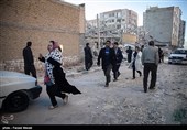 مصدومان و جانباختگان زلزله در سرپل‌ذهاب - کرمانشاه