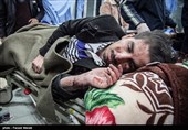 مصدومان و جانباختگان زلزله در سرپل‌ذهاب - کرمانشاه