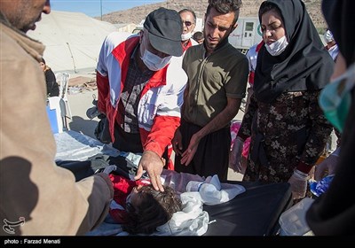  Rescue, Relief Efforts Underway in Iran after Big Earthquake