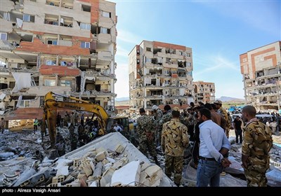 بالصور// سربل ذهاب بمحافظة کرمانشاه غرب ایران بعد الزلزال