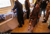 مجروحان زلزله کرمانشاه به تهران رسیدند