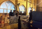 107 کامیون کمک‌های مردمی دهگلان به مناطق زلزله‌زده کرمانشاه ارسال شد