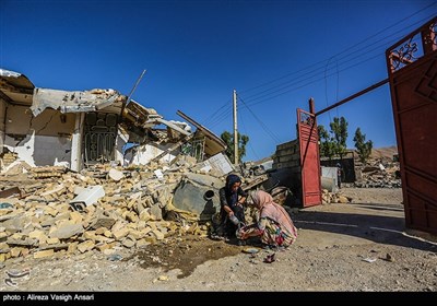 روستاهای زلزله زده اطراف دشت ذهاب