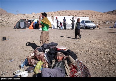 قرى أصابها الزلزال فی کرمانشاه