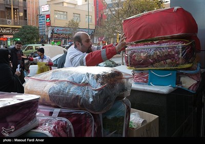اهداء خون و جمع آوری کمکهای مردمی برای زلزله زدگان -تبریز