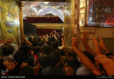 زائران حرم حضرت علی(ع) در نجف اشرف