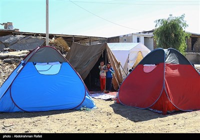 خسارات زلزله در روستاهای کرمانشاه