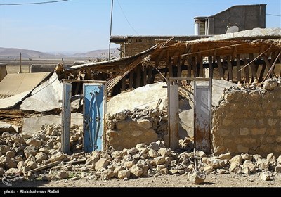 خسارات زلزله در روستاهای کرمانشاه