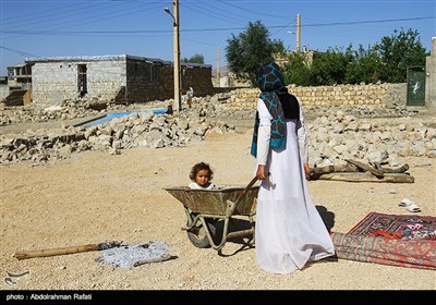 خسارات زلزله در روستاهای کرمانشاه