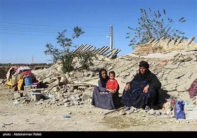 خسارات زلزله در روستاهای کرمانشاه