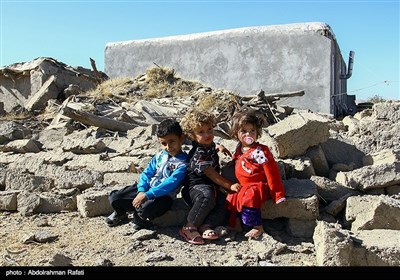 خسارات زلزله در روستاهای کرمانشاه