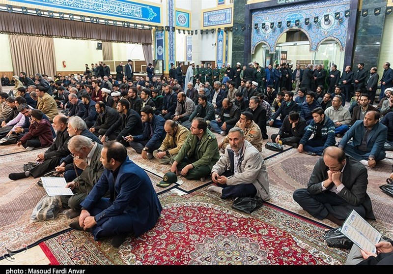 قم| مراسم بزرگداشت شهید مدافع حرم &quot;محمدحسین مؤمنی&quot; در قم برگزار شد