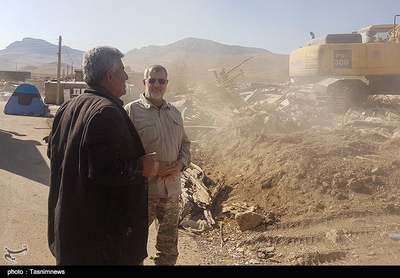 زلزله کرمانشاه|سپاه مرحله دوم آواربرداری از مناطق زلزله‌زده غرب ایران را آغاز کرد