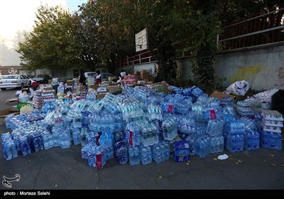 جمع آوری کمکهای مردمی برای زلزله زدگان - اصفهان