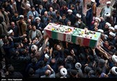 هفتمین روز شهادت شهید مدافع حرم «رحیمی» در قزوین برگزار شد