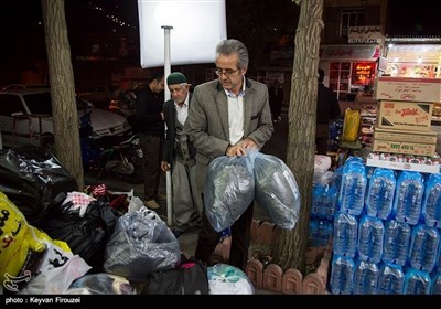 ایران بھر سے زلزلہ متاثرین کیلئے امدادی سامان اور عطیات کا سلسلہ جاری