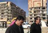 مجید مجیدی‌ در مناطق زلزله‌زده‌ حضور یافت‌‌