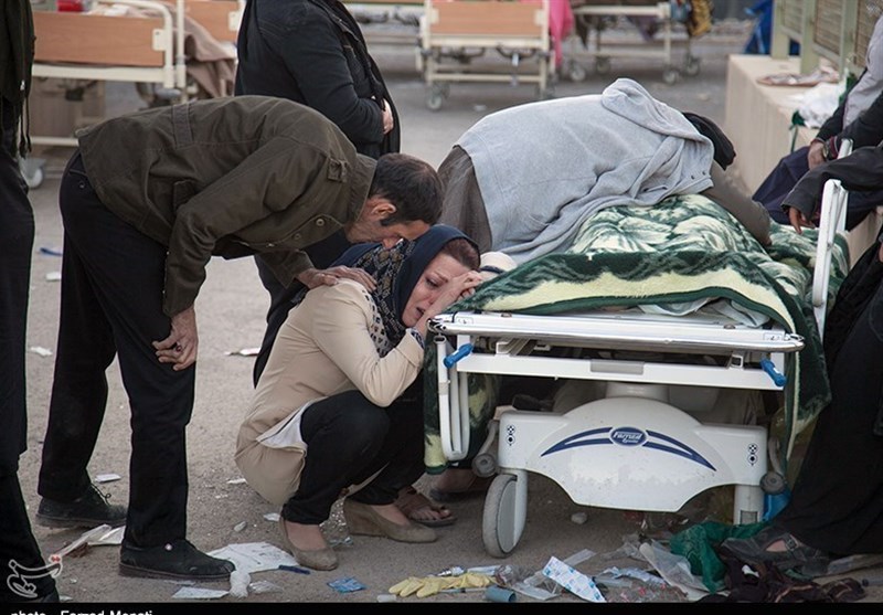 آمار کشته‎های زلزله در کرمانشاه به 484 نفر رسید