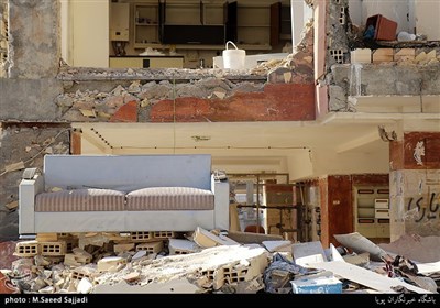 شهرستان سرپل‌ذهاب پنج روز پس از زلزله