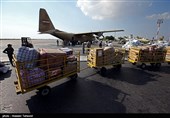 کمک‌های بسیج اصفهان به زلزله‌زدگان با 40 کامیون و 3 هواپیما ارسال شد