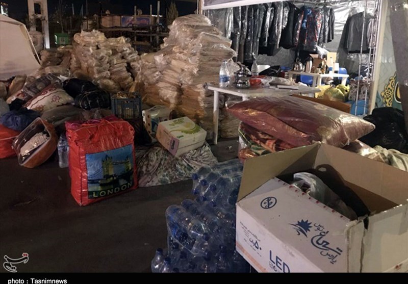 کمک رسانی آذربایجان غربی به زلزله زدگان کرمانشاه