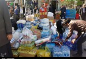 کمک رسانی آذربایجان غربی به زلزله زدگان کرمانشاه